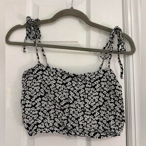 Pacsun Tie-Shoulder Crop Top